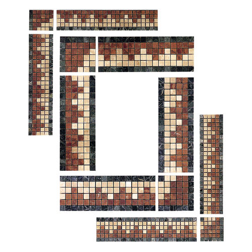 马赛克镶边砖 - ARTISTIC : GRECHE - LITHOS MOSAICO ITALIA - 大理石 / 壁挂 / 地面