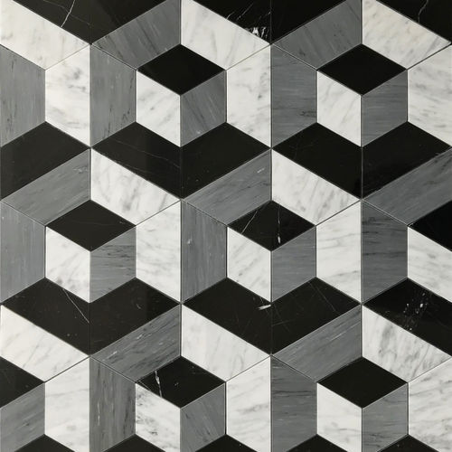 大理石马赛克 - MAISON & OBJET : PANNELLO 05 - LITHOS MOSAICO ITALIA - 哑光 / 室内 / 墙面