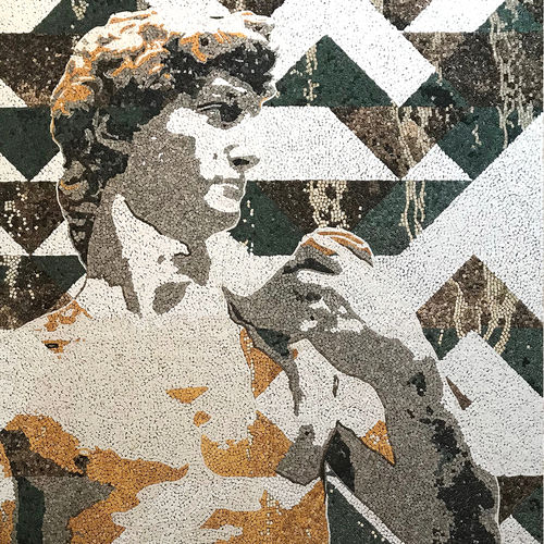 大理石瓷砖 - DAVID - LITHOS MOSAICO ITALIA - 抛光 / 室内 / 墙面