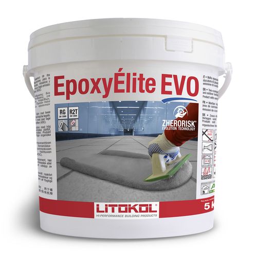 耐酸砂浆 - EPOXYÉLITE EVO - LITOKOL - 勾缝 / 灌浆 / 粘贴式