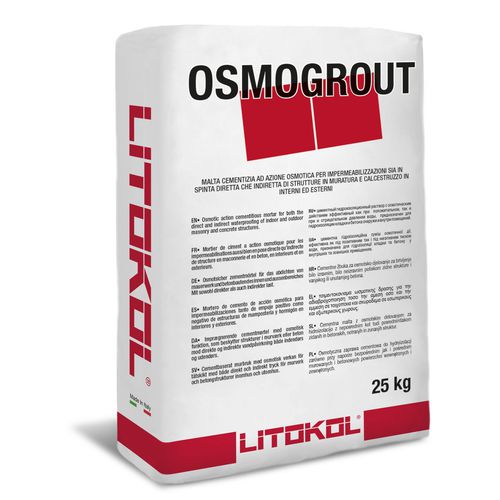 防护砂浆 - OSMOGROUT - LITOKOL - 防水 / 用于石工 / 用于混凝土