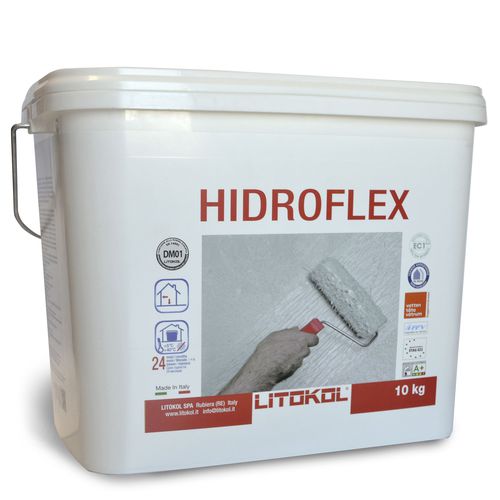防护液体防水材料 - HIDROFLEX - LITOKOL - 用于室内 / 用于楼板 / 卫浴