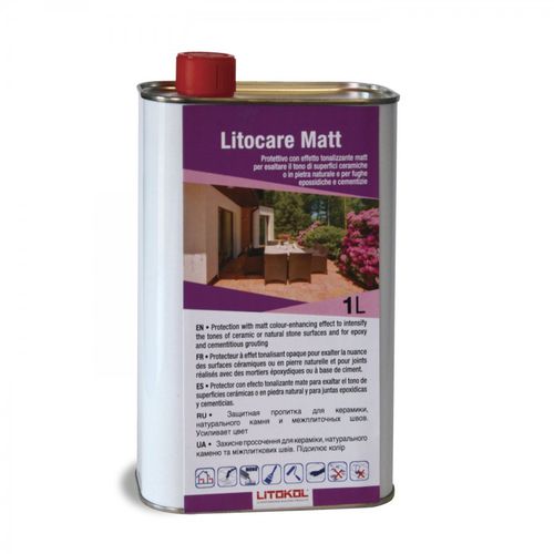 石头防水处理 - LITOCARE MATT - LITOKOL - 用于瓷砖 / 用于水泥 / 防紫外线