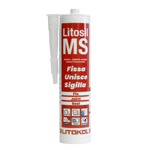 弹力胶合剂 - LITOSIL MS - LITOKOL - 防护 / 密封 / 用于混凝土