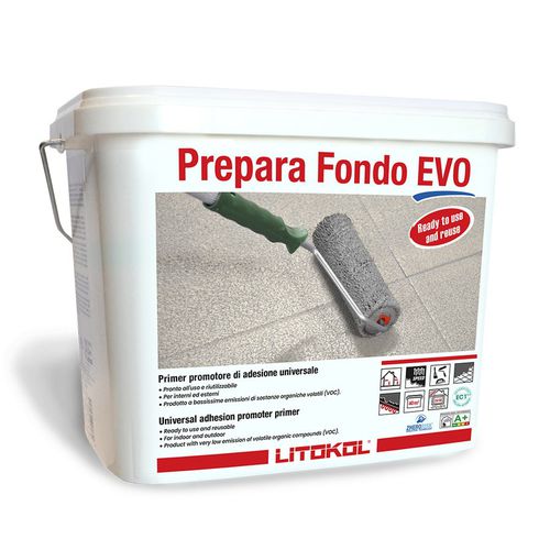 水泥底漆 - PREPARA FONDO EVO - LITOKOL - 用于砂浆 / 聚合物 / 室内