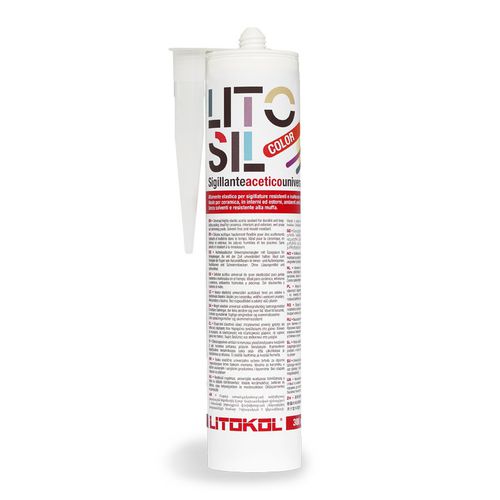 弹力胶合剂 - LITOSIL COLOR  - LITOKOL - 硅树脂基底 / 防护 / 密封