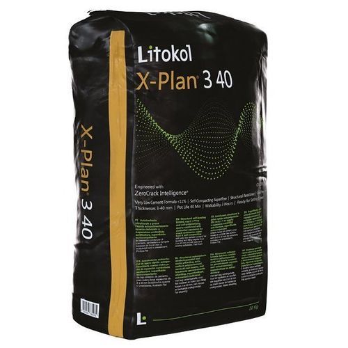 抹平砂浆 - X-PLAN&reg; 3-40 - LITOKOL - 自流平 / 末道 / 用于防水面层