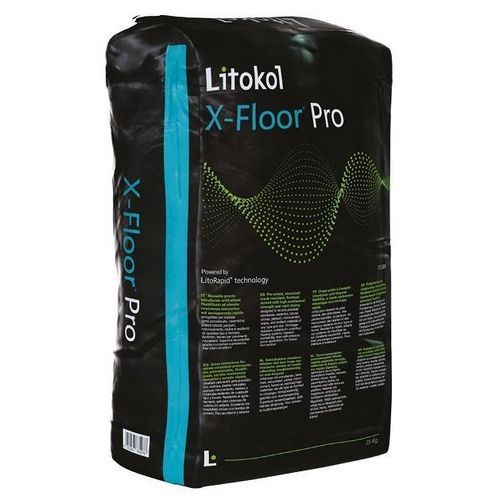 浮式找平层 - X-FLOOR&reg; PRO - LITOKOL - 快干型 / 水泥 / 高强度