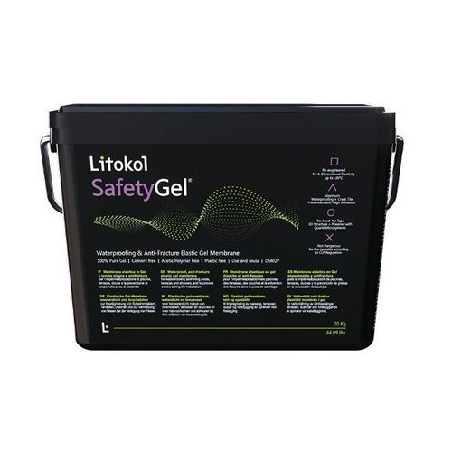 防护防水膜 - SAFETYGEL&reg; - LITOKOL - 用于地面 / 淋浴 / 墙面