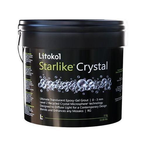 勾缝砂浆 - STARLIKE® CRYSTAL - LITOKOL - 防水 / 用于防水面层 / 用于瓷砖