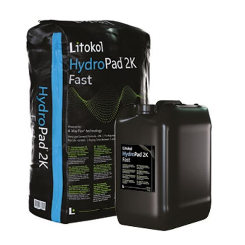 露台液体防水材料 - HYDROPAD&reg; 2K FAST - LITOKOL - 用于游泳池 / 淋浴 / 卫浴