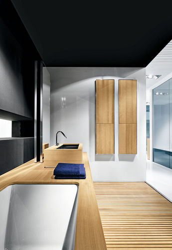 步入式淋浴 - BATHTUB – WASHBASIN – SHOWER SYSTEM - MAKRO - 玻璃 / 长方形