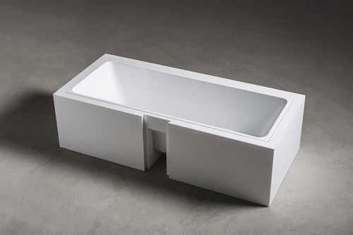 Corian®可丽耐浴缸 - WAVE - MAKRO - 树脂 / 木质 / 陶瓷