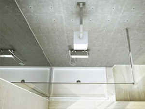 玻璃淋浴房 - BX.502 LITE - MOMA DESIGN - 固定 / 转角 / 透明玻璃