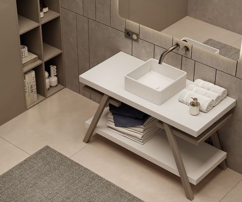 独立式台盆柜 - PROVENCE - MOMA DESIGN - 木质 / Corian®可丽耐 / 现代风格