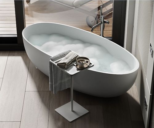 椭圆浴缸 - GISELLE TUB  - MOMA DESIGN - 岛台式 / 住宅用 / Corian®可丽耐