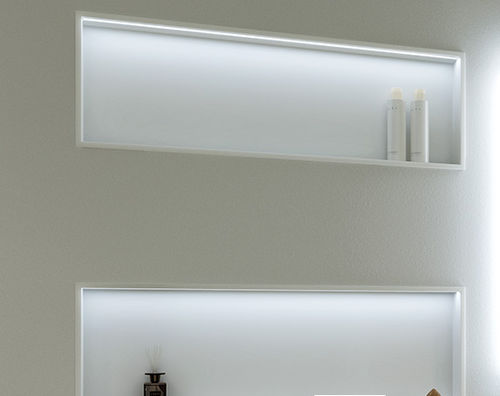 Corian®可丽耐壁龛 - CONTAINER - MOMA DESIGN - 长方形 / 浴室
