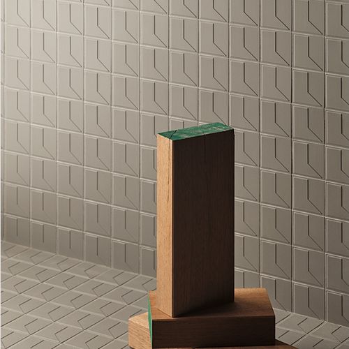 陶土瓷砖 - NUMI : CLIFF A - MUTINA - 光滑 / 室内 / 地面用