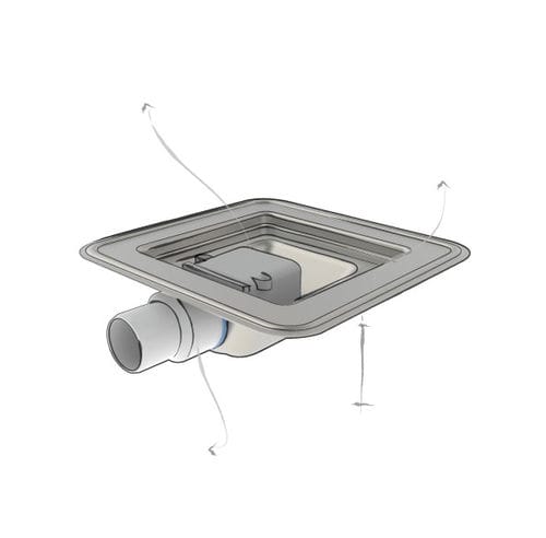 不锈钢排水网格 - SQUARE DRAIN SD - PROFILITEC