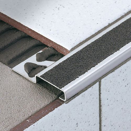 不锈钢楼梯扣条 - STAIRTEC FI - PROFILITEC - 防滑