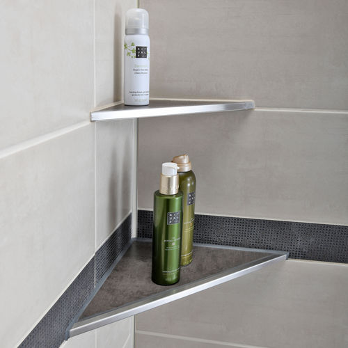 壁挂置物架 - PROSHELF with PRODECOR Q - PROLINE - 转角 / 现代风格 / 不锈钢