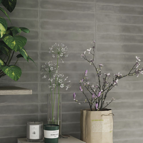 陶土瓷砖 - GRIGIO - Ceramica Rondine - 抛光 / 高亮光 / 结构