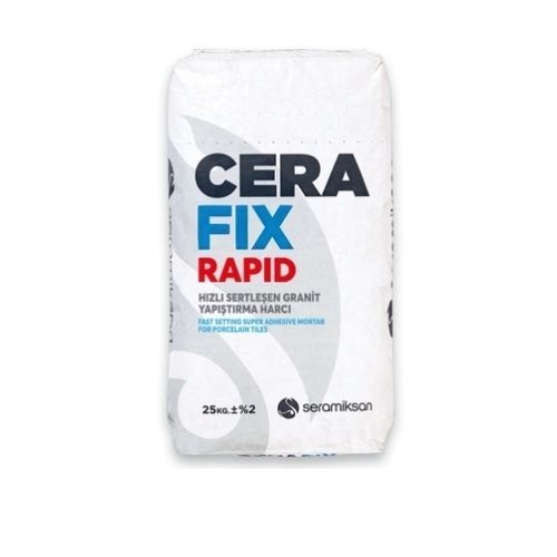 固结砂浆胶合剂 - CERAFIX RAPID - SERAMIKSAN - 勾缝 / 灰色 / 快粘式