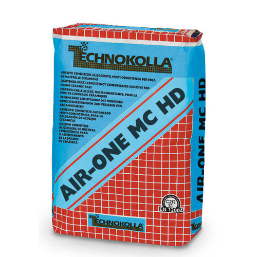 固结砂浆胶合剂 - AIR-ONE MC HD - TECHNOKOLLA - 用于瓷砖 / 轻型 / 快粘式