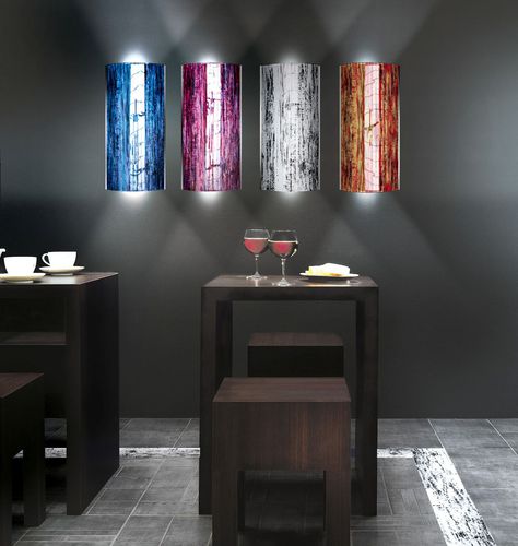 壁挂装饰面板 - ELEMENTS : ARKO LIGHT DESIGN - VETROVIVO - 背光 / 玻璃 / LED 集成式