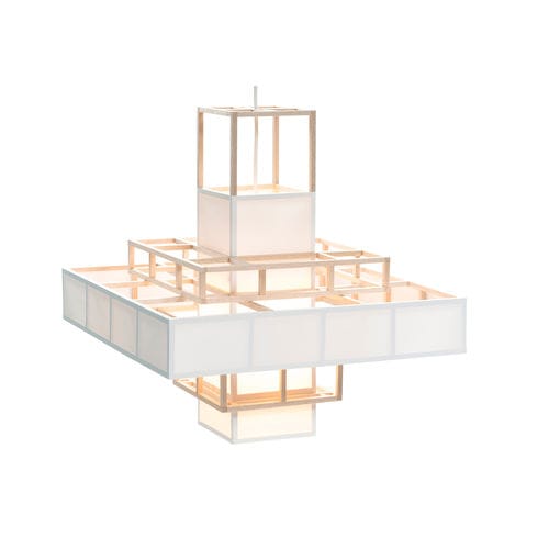 悬吊灯 - LIGHTHOUSE - Odesi. Dutch Design Online - 木质 / 布料 / 现代风格