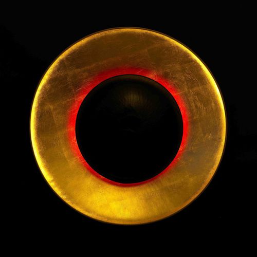 现代风格顶灯 - ÉCLIPSE  - CÉLINE WRIGHT  - 圆形 / 钢 / 和纸