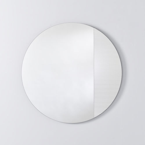 壁挂镜子 - Cord Flutes L - DEKNUDT MIRRORS  - 用于公寓 / 酒店 / 酒店客房