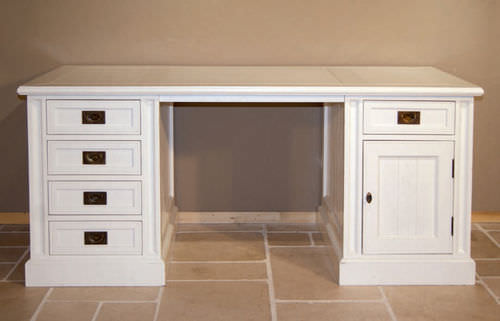 传统风格办公桌 - CAMBRIDGE - HAZENKAMP FURNITURES BV - 木质 / 面板底座