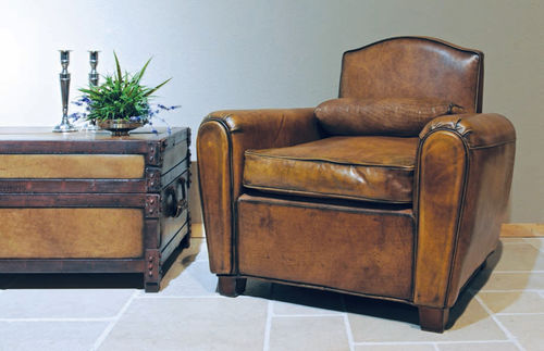 传统风格俱乐部椅 - CUBA - HAZENKAMP FURNITURES BV - 皮质