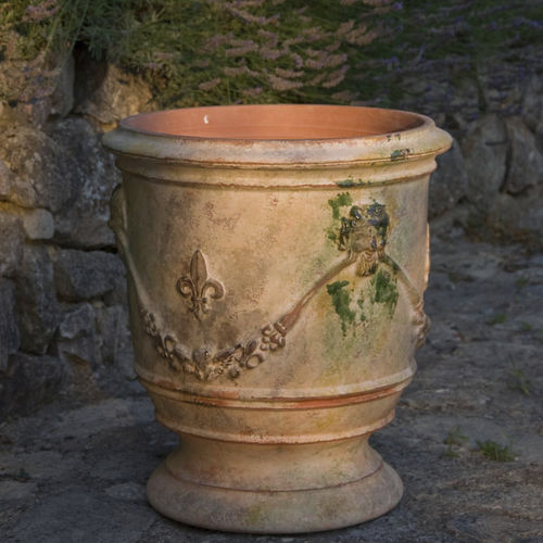 黏土园艺花盆 - XVIITH - POTERIE LE CHÊNE VERT - 圆形