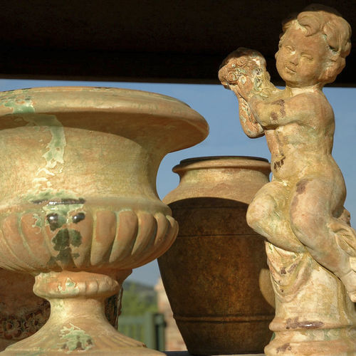 赤陶花坛 - TUSCANY - POTERIE LE CHÊNE VERT - 长方形 / 圆形 / 户外