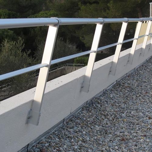 铝制护栏 - VECTACO® PARAPET - ALSOLU  - 带栏杆 / 户外 / 用于露台