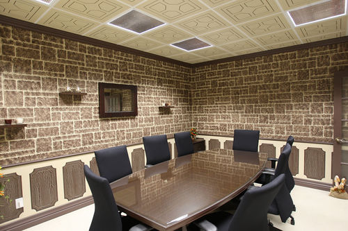 木质吊顶 - REGENCY - MUR design - 方砖 / 装饰