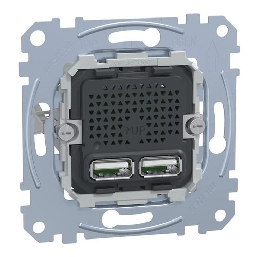 USB插座 - Merten - SCHNEIDER ELECTRIC - 双 / 壁挂 / 嵌入式