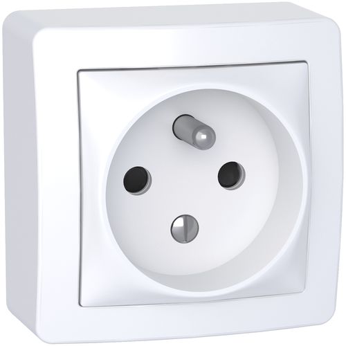 电源插座 - Alréa - SCHNEIDER ELECTRIC - 双 / 壁挂 / 明装