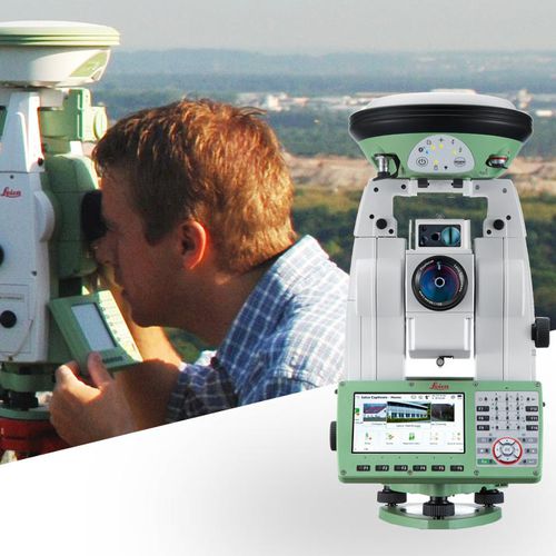 带棱镜全站仪 - VIVA SMARTSTATION - LEICA PRECISION TOOLS BY LEICA GEOSYSTEMS  - 无棱镜 / 自动 / 蓝牙