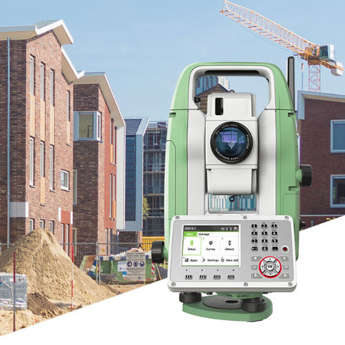 无棱镜全站仪 - FLEXLINE TS07 - LEICA PRECISION TOOLS BY LEICA GEOSYSTEMS  - 手动 / 高性能 / 无线型
