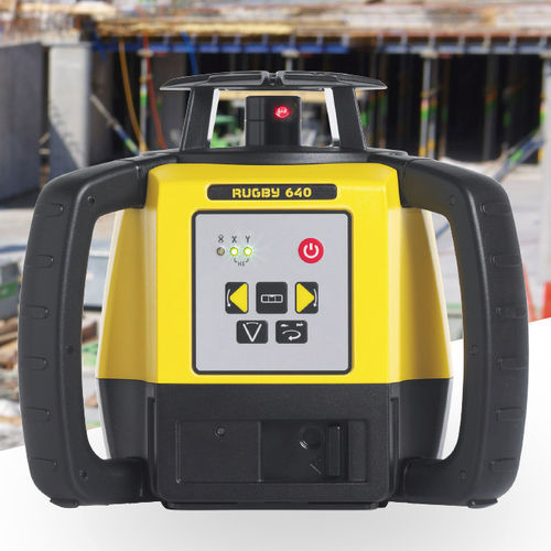 激光水准仪 - RUGBY 640 - LEICA PRECISION TOOLS BY LEICA GEOSYSTEMS  - 卧式 / 垂直 / 旋转