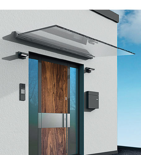 门雨棚 - MARQUISE VD1510/1511 - PAULI FRANCE  - 用于露台 / 用于商业建筑 / 用于室外楼梯