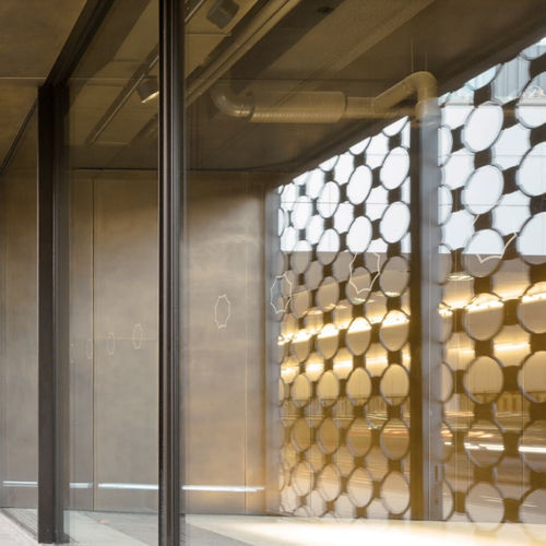 黄铜砌面板 - BRONZE HAIRLINE LIGHT - POHL Metal Systems GmbH - 用于外墙 / 现代风格 / 抛光