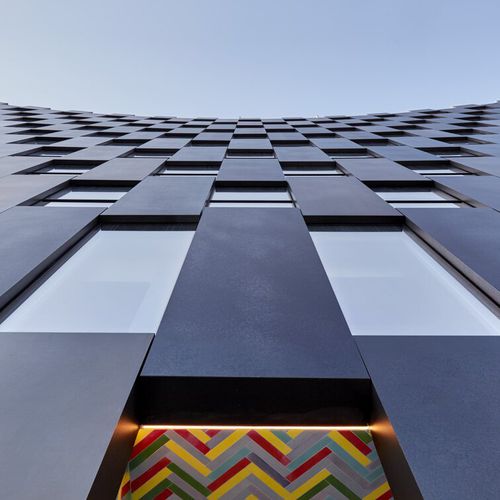 不锈钢砌面板 - CHARCOAL  - POHL Metal Systems GmbH - 户外 / 现代风格 / 哑光