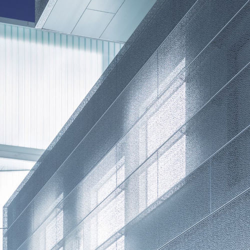 不锈钢砌面板 - ETCHED, EXAMPLE 1 - POHL Metal Systems GmbH - 户外 / 现代风格 / 3D