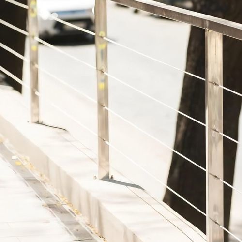 钢护栏 - STAINLESS STEEL FRAME - Qingdao Jinfer International Co., Ltd. - 线缆 / 户外 / 用于楼梯