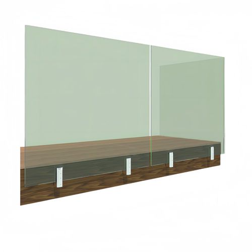 钢护栏 - SIDE MOUNT - Qingdao Jinfer International Co., Ltd. - 玻璃 / 玻璃板 / 室内
