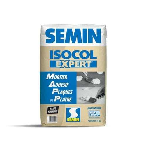 粘贴式砂浆胶合剂 - ISOCOL EXPERT - SEMIN - 用于混凝土 / 用于石工 / 石膏